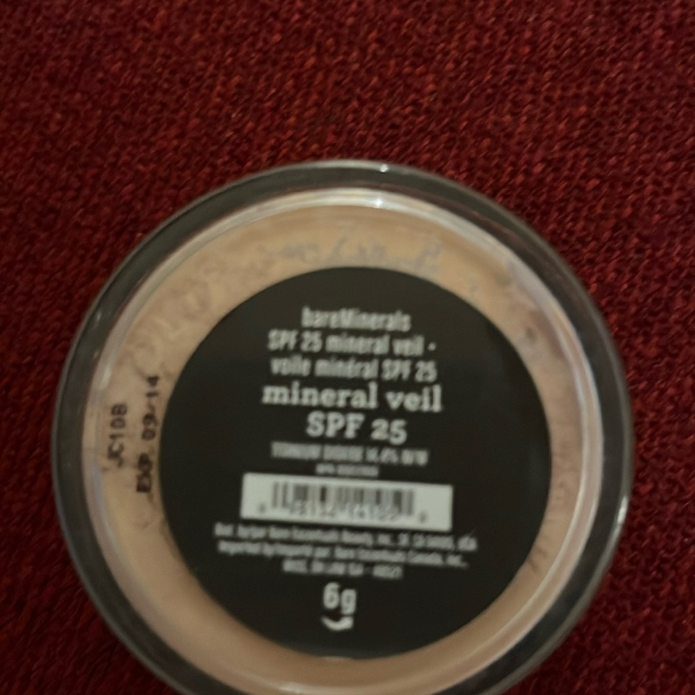 Bare minerals mineral veil spf 25 original packaging NEW sealed
